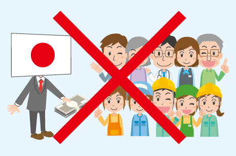 日本のいろんな職業の人達